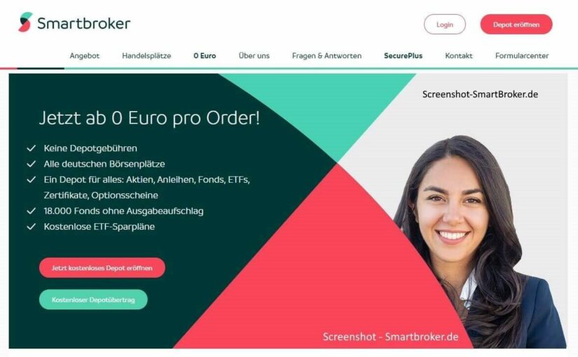 Smartbroker – Depoteröffnung und meine ersten Erfahrungen